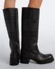Miu Miu Miu Miu Embroidered leather knee-high boots - 3