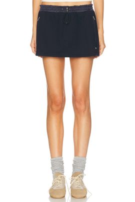 Miu Miu Miu Miu Felpa Nylon Skirt