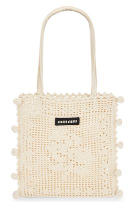 Miu Miu Miu Miu Filet Tote Bag