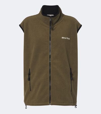 Miu Miu Miu Miu Fleece vest