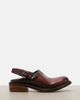 Miu Miu Miu Miu Foule leather clogs - 4