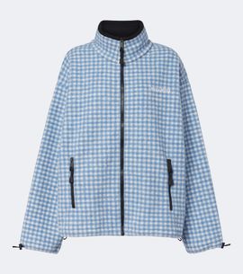Miu Miu Miu Miu Gingham fleece jacket
