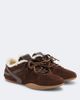 Miu Miu Miu Miu Gymnasium leather-trimmed suede sneakers - 1