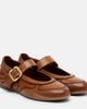 Miu Miu Miu Miu Gymnasium leather Mary Jane flats - 1