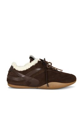 Miu Miu Miu Miu Gymnasium Winter Sneaker
