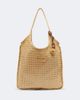 Miu Miu Miu Miu Ivy crochet raffia tote bag - 1