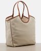 Miu Miu Miu Miu Ivy leather-trimmed canvas tote bag - 4