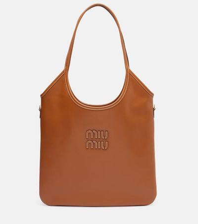 Miu Miu Miu Miu Ivy Medium leather shopper