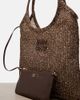 Miu Miu Miu Miu Ivy sequined mesh shopper - 6