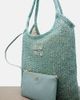 Miu Miu Miu Miu Ivy sequined mesh tote bag - 6