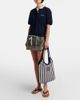 Miu Miu Miu Miu Ivy striped crochet shoulder bag - 5