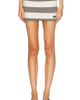 Miu Miu Miu Miu Jersey Righe Skirt - 1