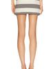 Miu Miu Miu Miu Jersey Righe Skirt - 4