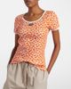 Miu Miu Miu Miu Lace-trimmed printed cotton T-shirt - 2
