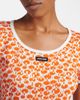 Miu Miu Miu Miu Lace-trimmed printed cotton T-shirt - 3