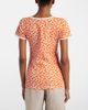 Miu Miu Miu Miu Lace-trimmed printed cotton T-shirt - 4
