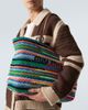Miu Miu Miu Miu Large crochet leather-trimmed tote bag - 2
