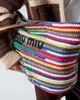 Miu Miu Miu Miu Large crochet leather-trimmed tote bag - 3