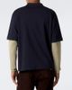 Miu Miu Miu Miu Layered cotton jersey polo shirt - 4