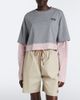 Miu Miu Miu Miu Layered cotton jersey T-shirt - 2