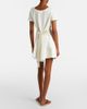Miu Miu Miu Miu Leather-trimmed cotton jersey minidress - 6