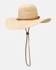 Miu Miu Miu Miu Leather-trimmed raffia sun hat - 4