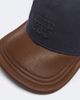 Miu Miu Miu Miu Leather and cotton gabardine baseball cap - 3