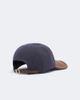 Miu Miu Miu Miu Leather and cotton gabardine baseball cap - 4