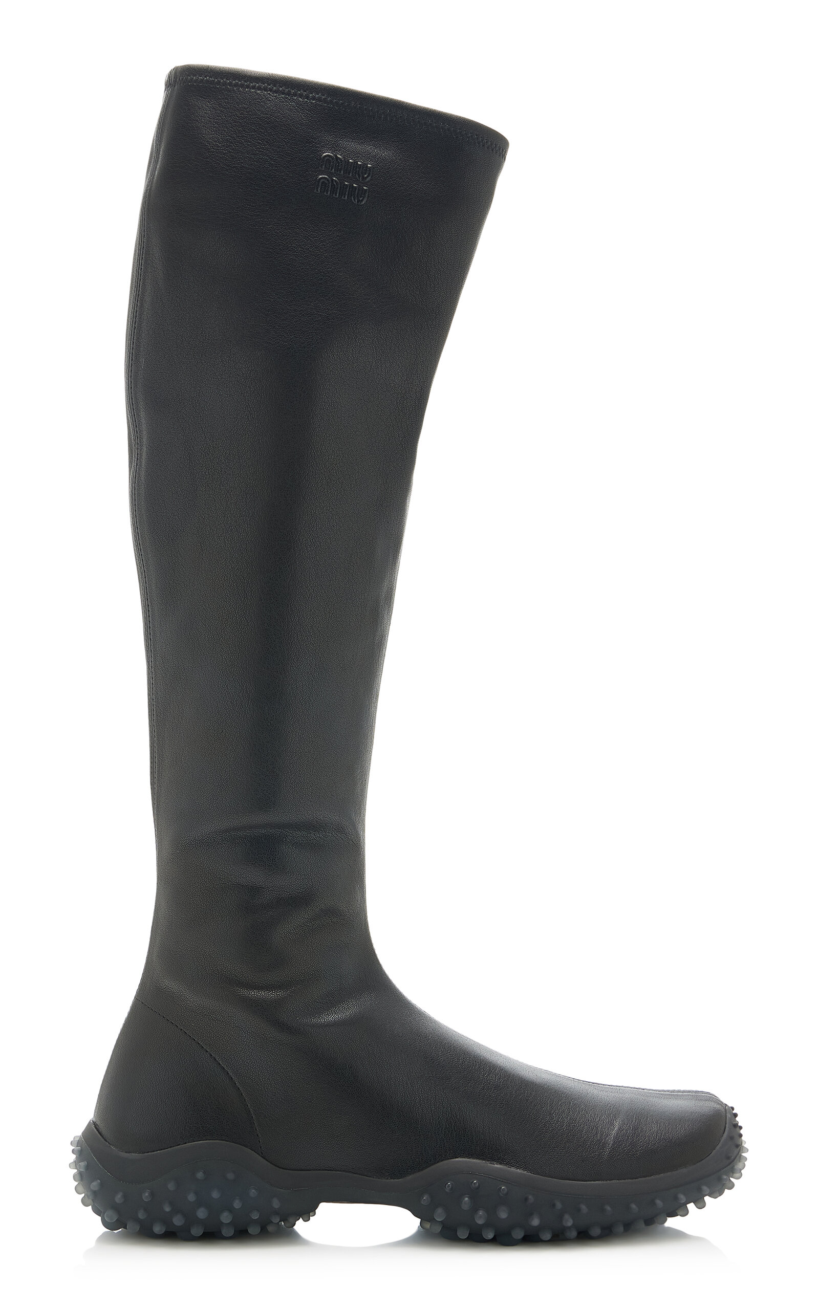 Miu Miu Miu Miu Leather Knee Boots