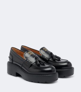 Miu Miu Miu Miu Leather platform loafers