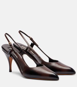 Miu Miu Miu Miu Leather slingback pumps