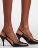 Miu Miu Miu Miu Leather slingback pumps - 2