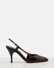 Miu Miu Miu Miu Leather slingback pumps - 5