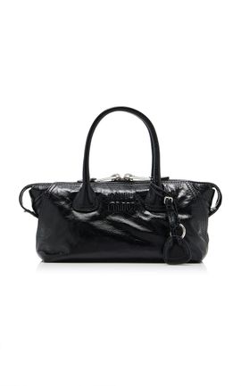 Miu Miu Miu Miu Leather Top Handle Bag