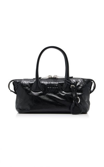 Miu Miu Miu Miu Leather Top Handle Bag