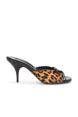 Miu Miu Miu Miu Leopard Mule Sandal