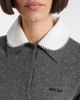 Miu Miu Miu Miu Logo cashmere polo shirt - 4