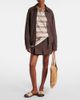 Miu Miu Miu Miu Logo cotton-blend blouson - 2