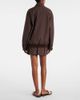 Miu Miu Miu Miu Logo cotton-blend blouson - 3