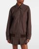Miu Miu Miu Miu Logo cotton-blend blouson - 6
