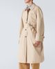 Miu Miu Miu Miu Logo cotton gabardine trench coat - 3