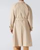 Miu Miu Miu Miu Logo cotton gabardine trench coat - 4