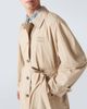Miu Miu Miu Miu Logo cotton gabardine trench coat - 5