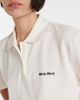 Miu Miu Miu Miu Logo cotton piqué polo shirt - 4