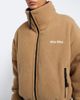 Miu Miu Miu Miu Logo fleece down jacket - 4