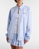 Miu Miu Miu Miu Logo gingham cotton blouson jacket - 2