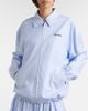 Miu Miu Miu Miu Logo gingham cotton blouson jacket - 5