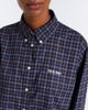 Miu Miu Miu Miu Logo plaid cotton shirt - 3