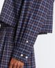 Miu Miu Miu Miu Logo plaid cotton shirt - 4