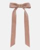 Miu Miu Miu Miu Logo velvet bow hair clip - 1